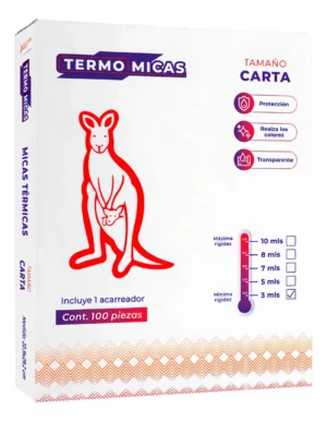 Mica Térmica CARTA Termomicas 3 Milésimas