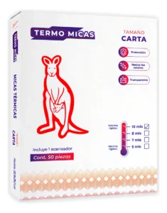 Mica Térmica CARTA Termomicas 10 Milésimas