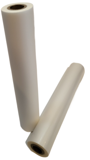 2 Rollos Bopp Para Laminado; 1 Mate Y 1 Brillante 33cm X 60m